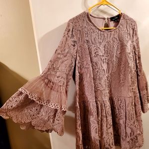 Women's tan brand new dress shirt